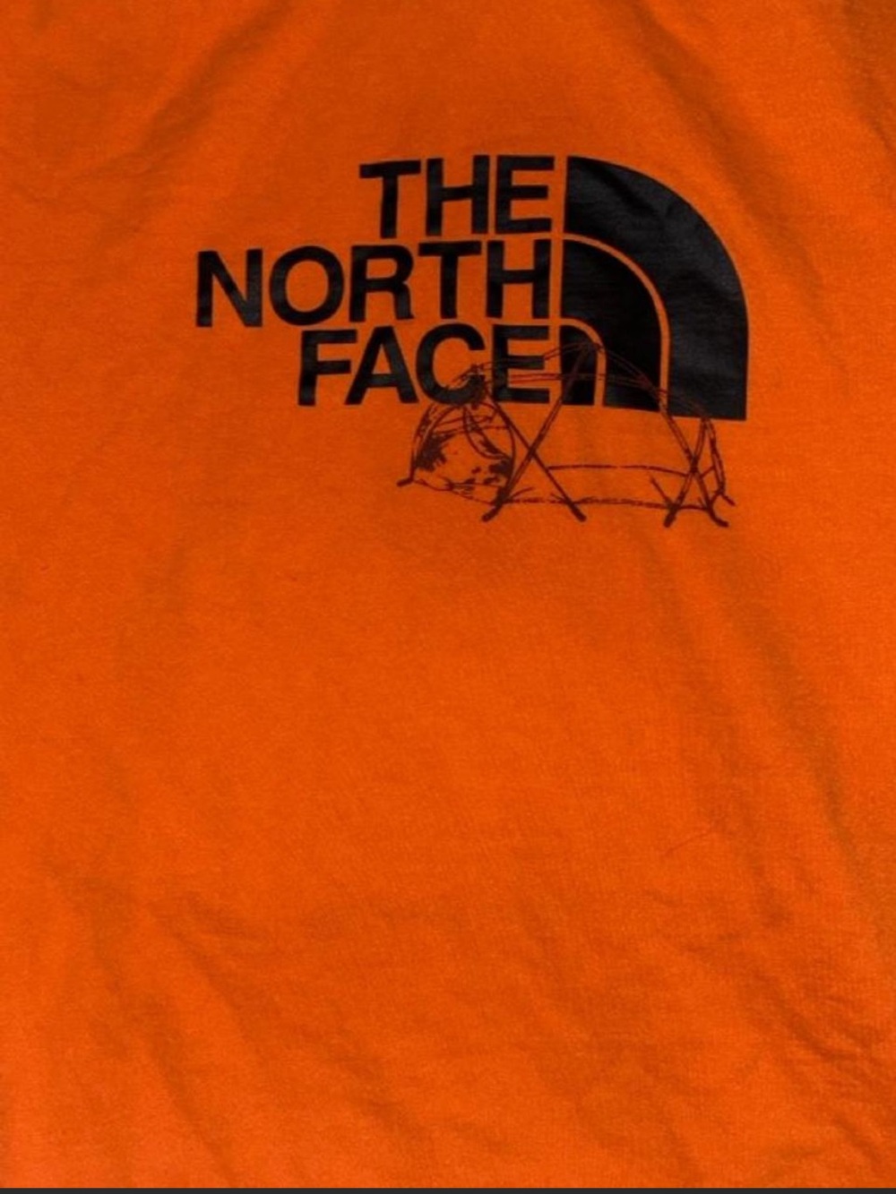 The North Face Orange Pullover Hoodie - Men's - Picture 8 of 8